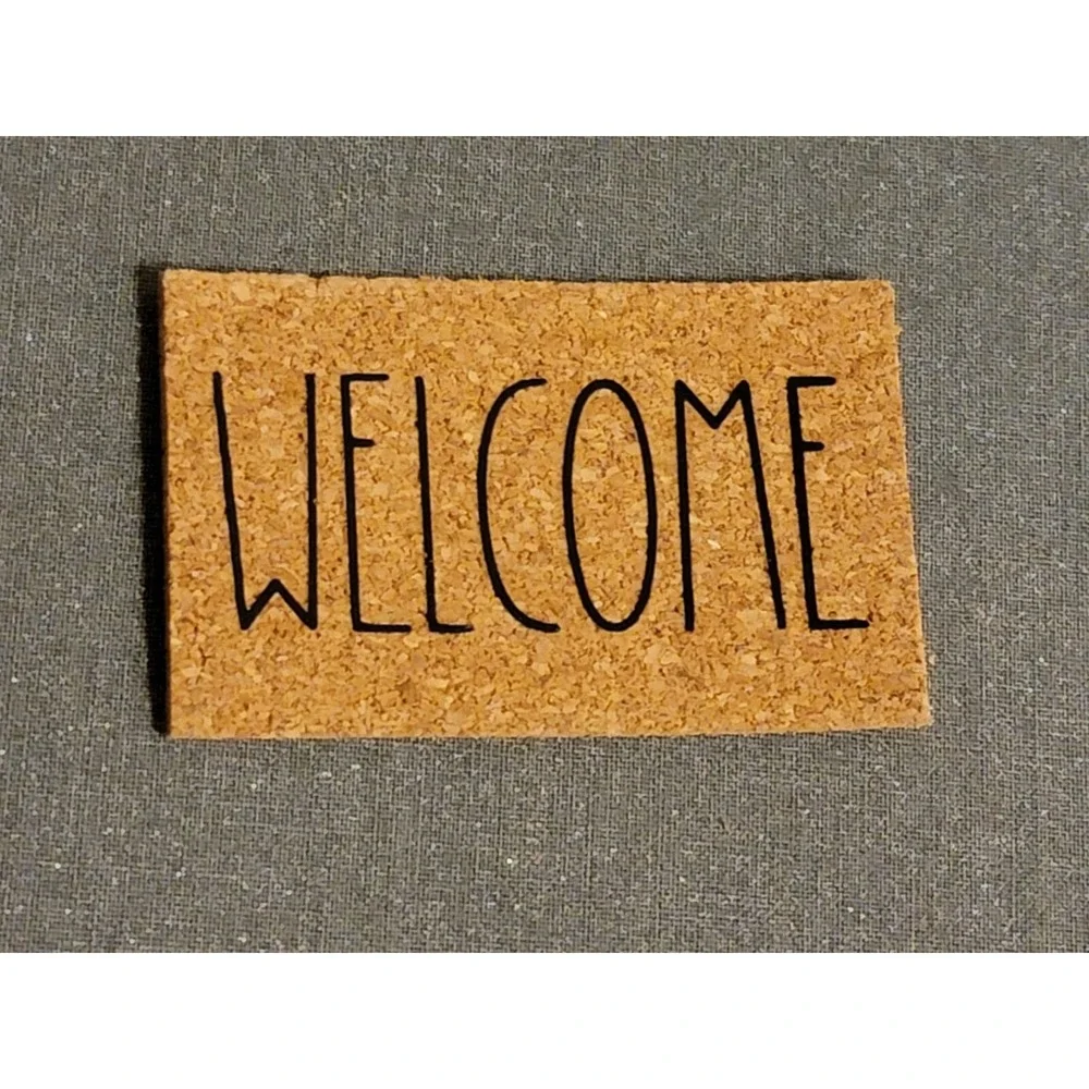 Handmade Welcome Door Mat Doormat Miniature‎ Dollhouse 1/12 Scale Furniture